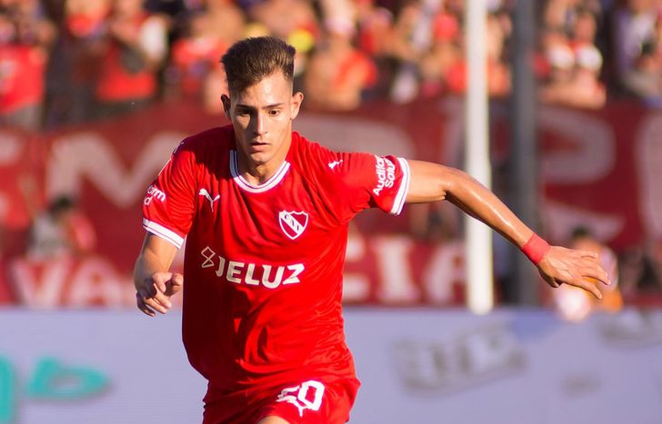 El extremo derecho debutó en Independiente en el 2020 pero las lesiones lo tuvieron a maltraer.