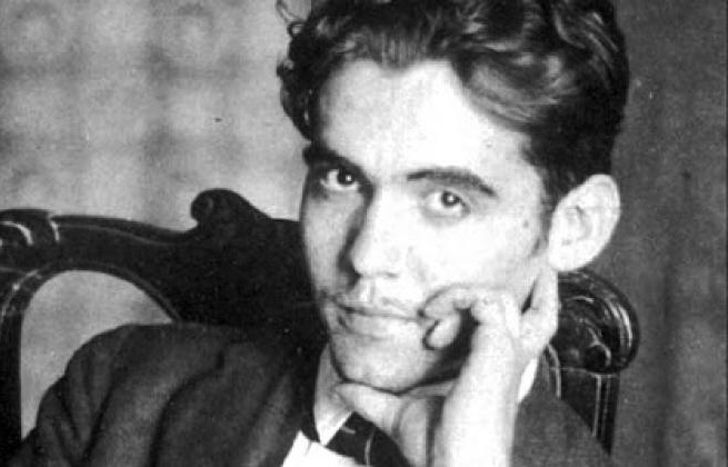 García Lorca, fusilado por el franquismo.