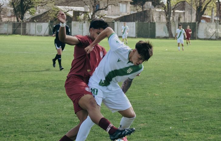 Banfield y Lanús se enfrentaron en Inferiores.