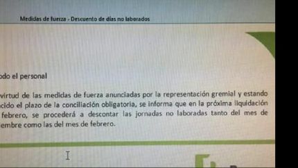 descuentan los paros a trabajadores del banco provincia