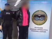 La mujer detenida en Lomas de Zamora.