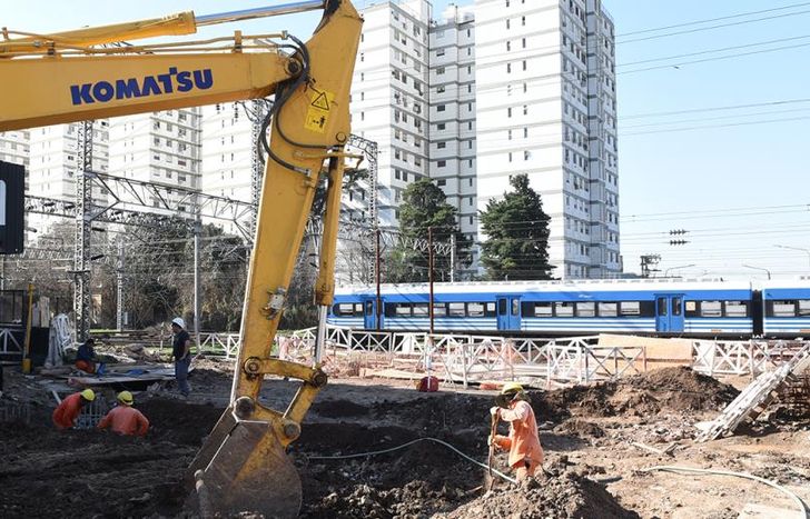 Las obras avanzan en la primera etapa del proyecto.