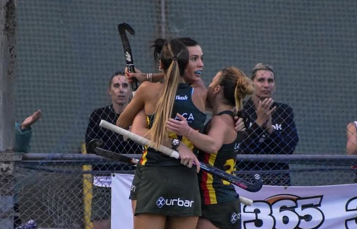 Agustina Albertario volvió al gol en Lomas Athletic.