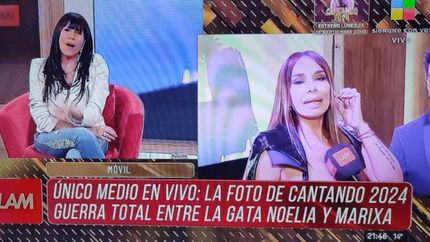 Marixa Balli y La Gata Noelia no se guardaron nada.