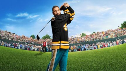 Happy Gilmore, con Adam Sandler.