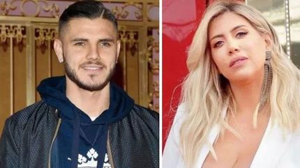 Mauro Icardi y Wanda Nara, en un nuevo conflicto.