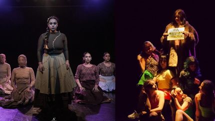 Las obras Arrojo, Fuerza Originaria Femenina, de Cia Proyecto Brujas y Enjambre Club de Agustina Areco.