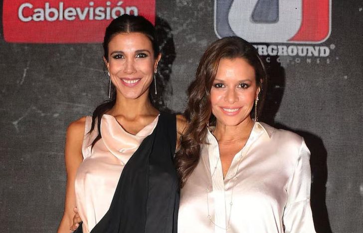 Andrea Rincón y Julieta Ortega, en otros tiempos.