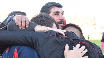 Desahogo total en el festejo de Ruiz.