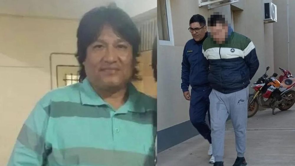 El vecino de Lomas asesinado y uno de los detenidos.