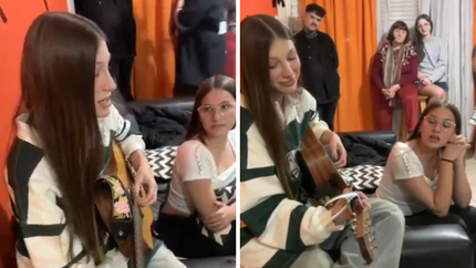 La joven cantante de Lomas contó que decidió dedicarse a la música gracias a su referente, la cantante Yami Sadfie. La joven cantante de Lomas contó que decidió dedicarse a la música gracias a su referente, la cantante Yami Sadfie.