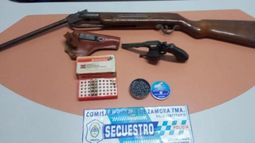 Los elementos secuestrados en poder del imputado.