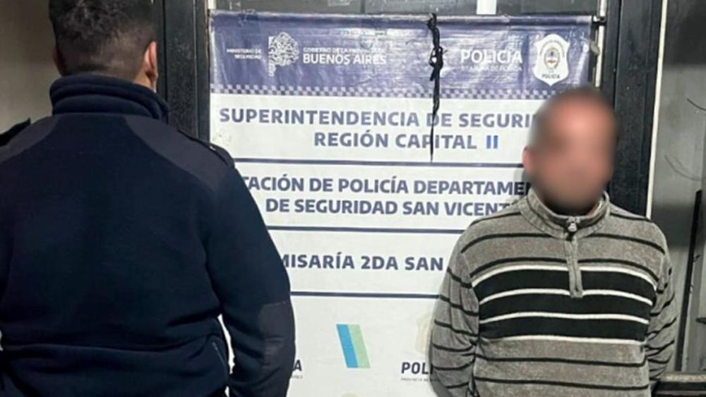 El prófugo detenido.