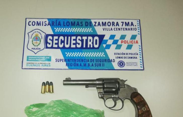 El arma homicida.