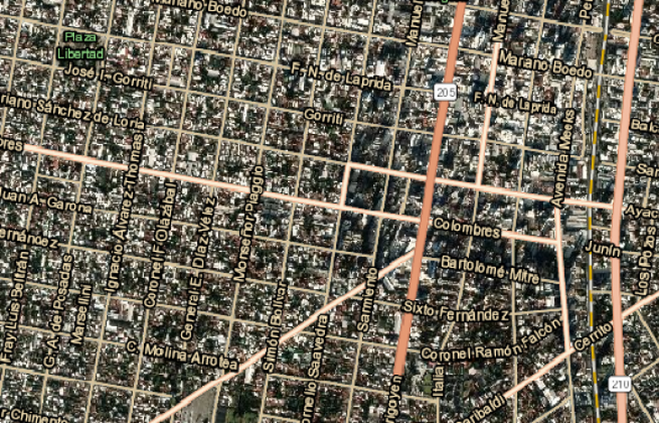 Se permitirá conocer en detalle las medidas de cada territorio.