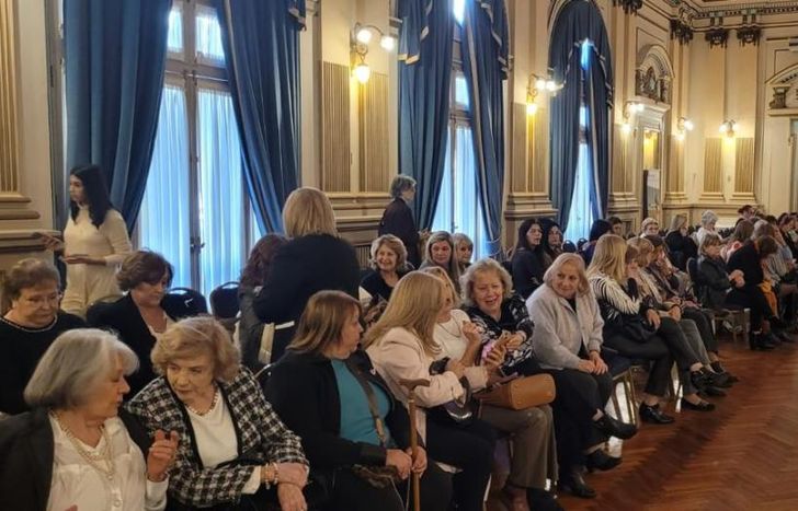 El evento se hará en el Salón Dorado de la Sociedad Italiana.