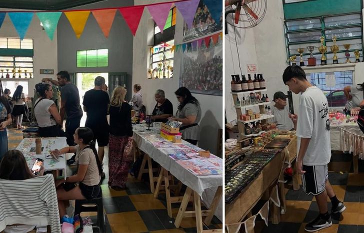 La feria del Club Cludias sigue creciendo y generando aceptación en Banfield.