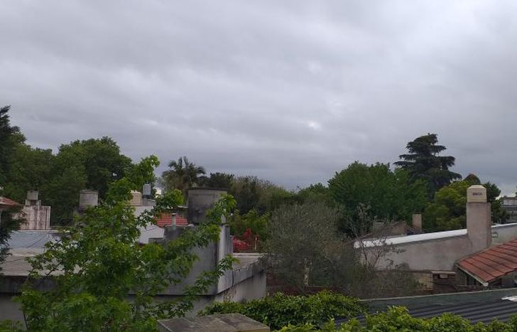 El cielo no se ve nada bien.