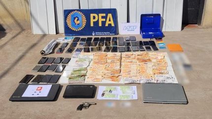 Elementos incautados por la Policía Federal.