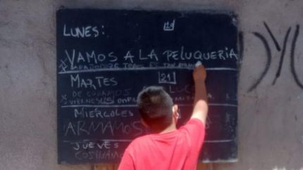 Gracias a docentes, los chicos aprendieron a leer y escribir.