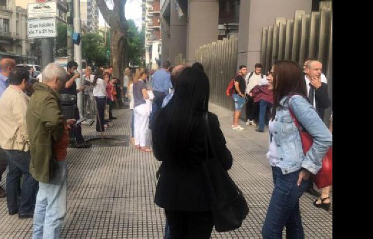 Fue en uno de los anexos del Congreso.