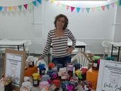 Gabriela es de Turdera y encontró en las mermeladas un emprendimiento.