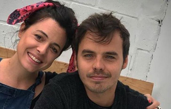 El actor y su esposa.