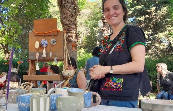 La feria se hace todos los terceros sábados de cada mes.