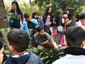 Recorrida junto a chicas y chicos de la Primaria N°34.