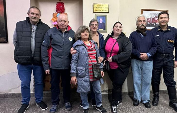 Un acto muy emotivo.