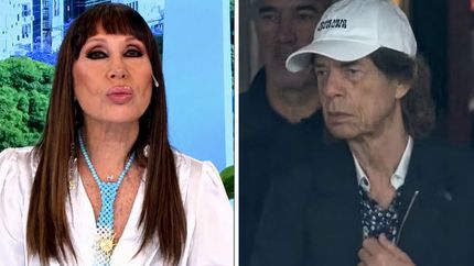 Moria Casán contra Mick Jagger.&nbsp;