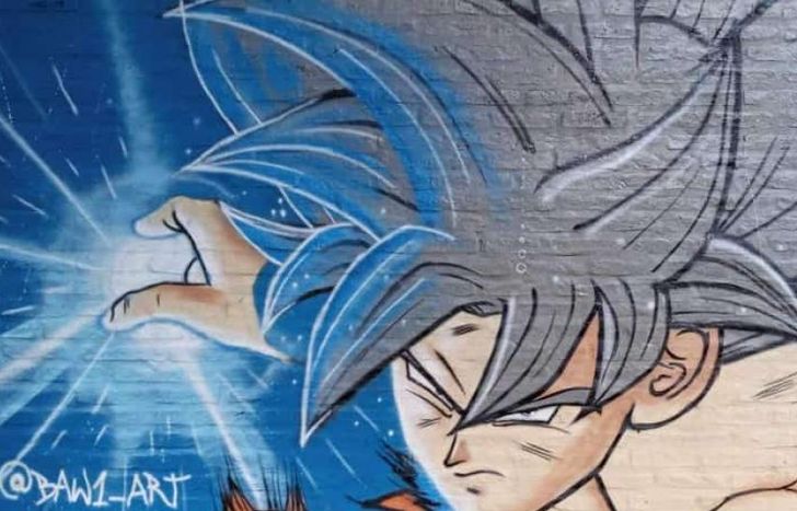 Otro mural de anime en Lomas, de la mano de Jonathan Almada.