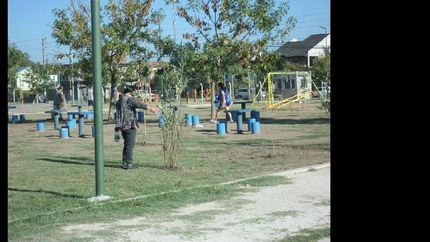 limpian, forestan y mejoran los espacios publicos recuperados