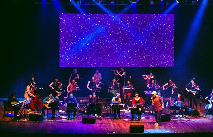 La orquesta llega a Lomas.