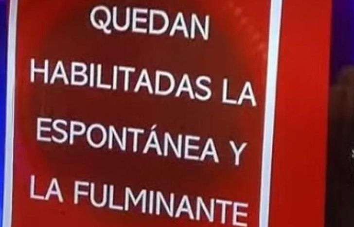 Un jugador hizo la espontánea.