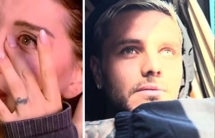 Cruce entre Wanda Nara y Mauro Icardi.