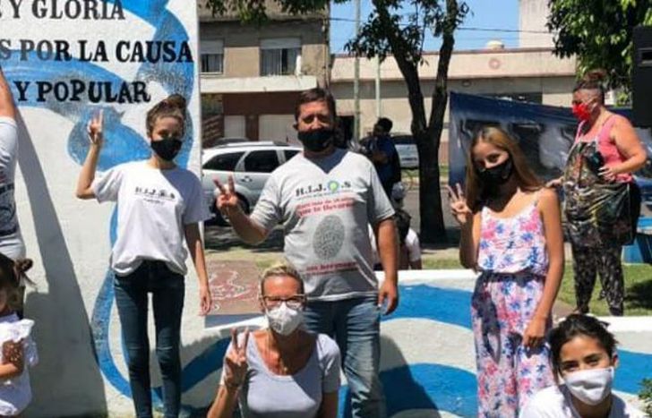 Las familias participaron del encuentro.