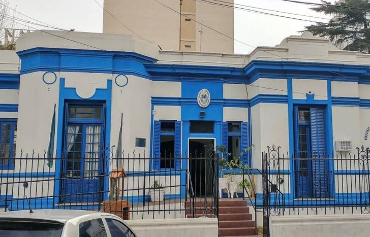Comisaría 1ª de Lomas de Zamora, en Alem y Sáenz.