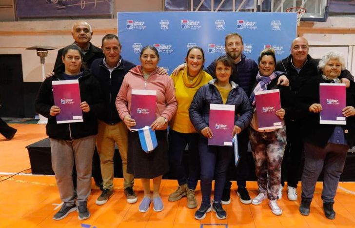 El acto se hizo en el Parque de Lomas.