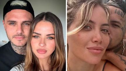 La China Suárez Mauro Icardi y Wanda Nara y L-Gante.&nbsp;