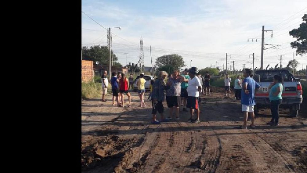Quedó frenada la obra de extensión del Camino del Buen Ayre tras un reclamo vecinal