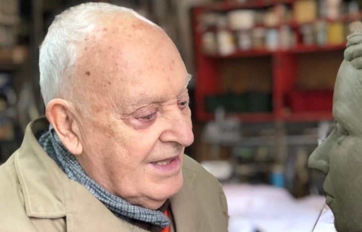 Un año sin César Fioravanti, vecino de Temperley e ilustre artista plástico nacional.