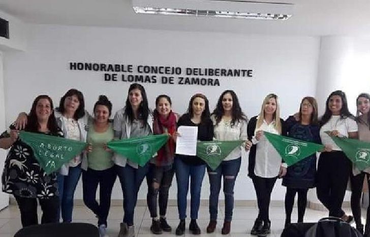 Impulsado por mujeres del Bloque PJ y de agrupaciones feministas.