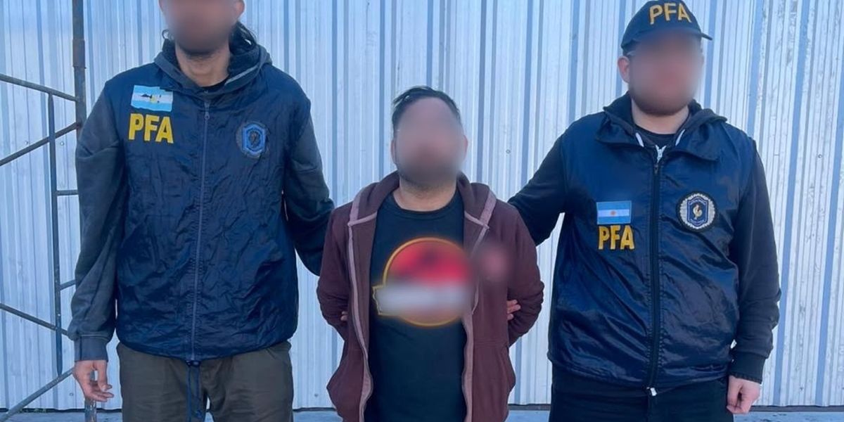 Lo detuvo la Policía Federal.