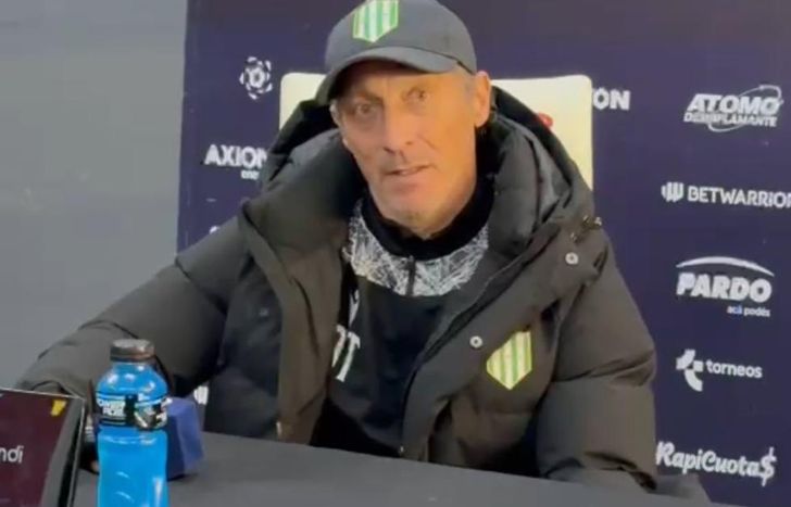 Pedro Troglio habló luego de la eliminación de Banfield de la Copa Argentina.