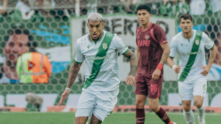 Adrián Balboa fue el autor del gol de Banfield contra Lanús en el Clásico del Sur.&nbsp;