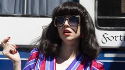 Sofía Gala, como su mamá Moria Casán.&nbsp;