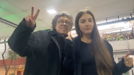 Piero y su hija Fiorella.&nbsp;