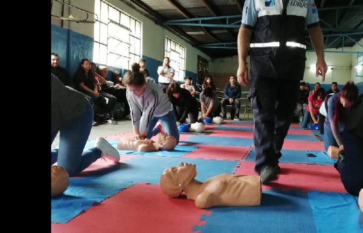 Un curso en el que participaron decenas de vecinos.