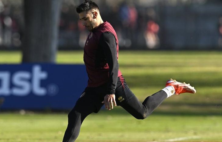 Salvio ya es uno más del plantel.